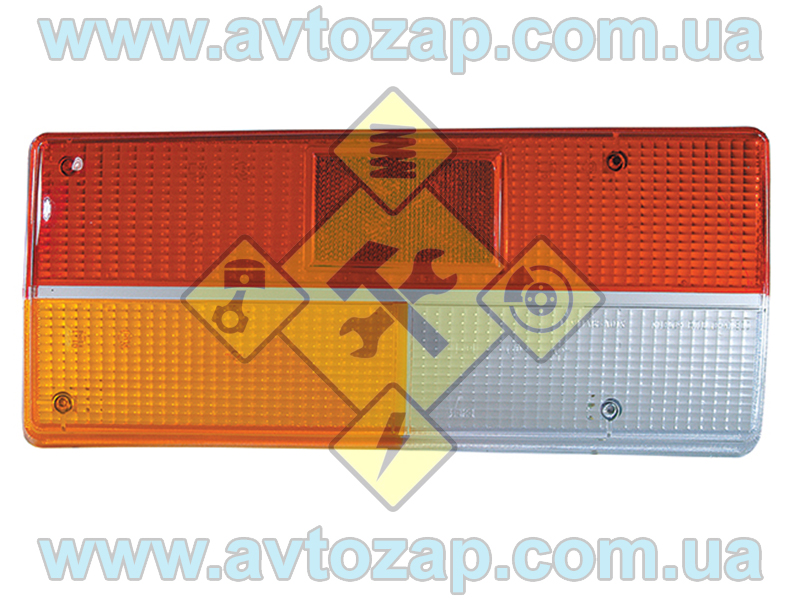 21070-3716075-15 Рассеиватель заднего фонаря ВАЗ-2107 левый (поворотник желтый) (ESER)