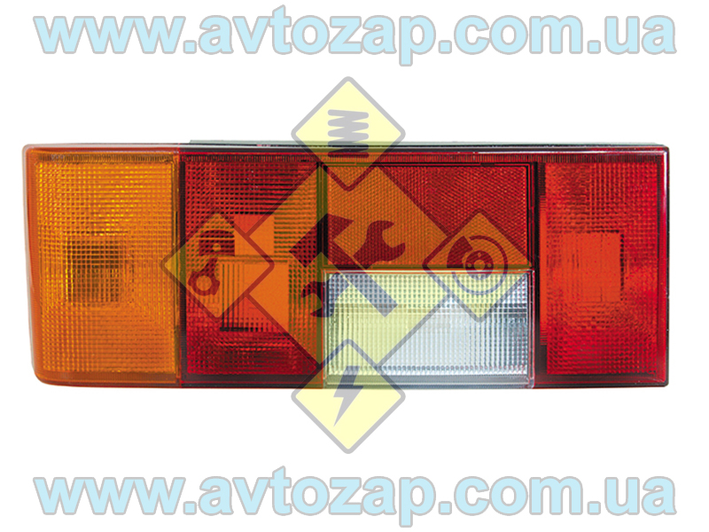 21080-3716075-15 Рассеиватель заднего фонаря ВАЗ-2108 левый (поворотник желтый) (ESER)